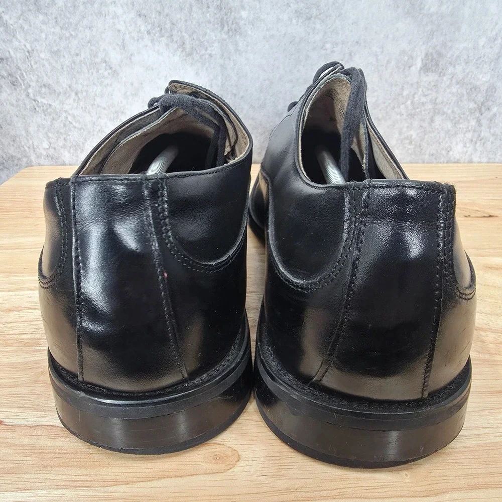 Stacy Adams Oxford Shoes Mens‎ 13 M Black Leather Dress Derby Shoes 24653-001